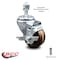 Service Caster 3 Inch High Temp Phenolic Wheel Swivel 12mm Threaded Stem Caster with Brake SCC-TS20S314-PHSHT-TLB-M1215 - alternate 3